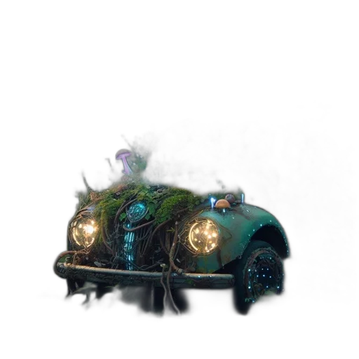 car, dragon, weapon, creature transparent PNG cut-out