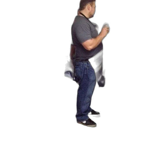 staff, jacket, robot, weapon transparent PNG cut-out