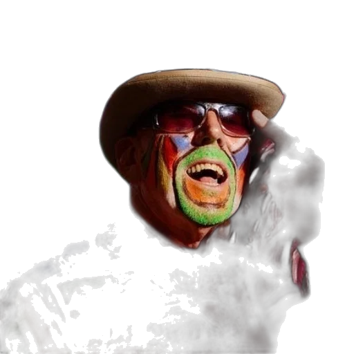 face, mask, hat, creature transparent PNG cut-out
