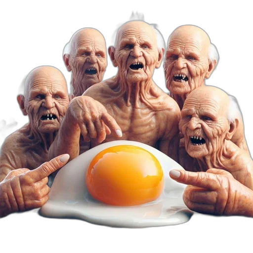 food, mask, face, creature transparent PNG cut-out