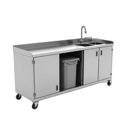 furniture, staff, 3d render, stainless transparent PNG cut-out