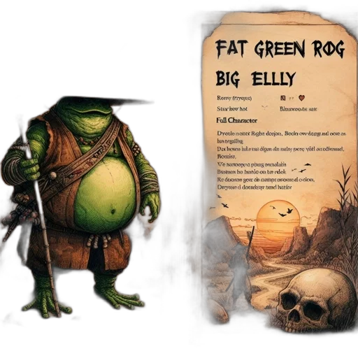 food, concept art, fantasy art, comic book art transparent PNG cut-out