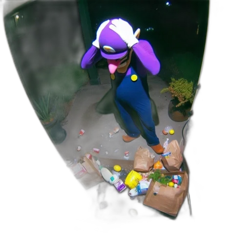 staff, hat, weapon, robot transparent PNG cut-out