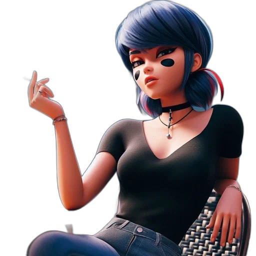 dress, staff, jewelry, robot transparent PNG cut-out
