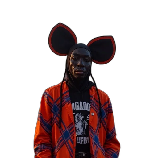 jacket, mask, creature, animal transparent PNG cut-out