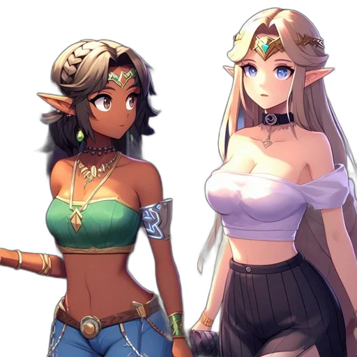 concept art, fantasy art, pixel art, anime transparent PNG cut-out