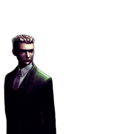 jacket, staff, face, robot transparent PNG cut-out