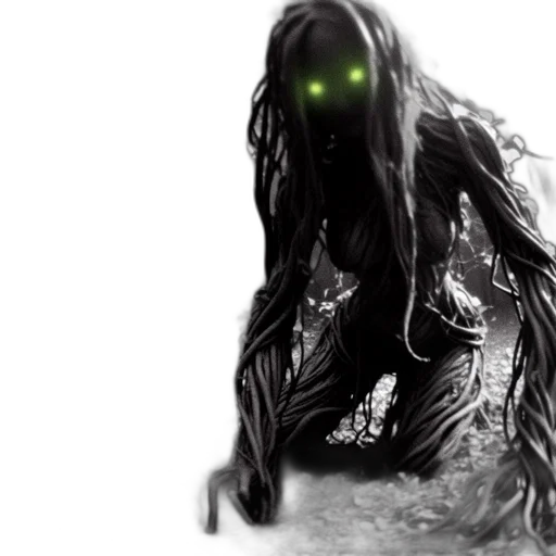 creature, hair, animal, mask transparent PNG cut-out