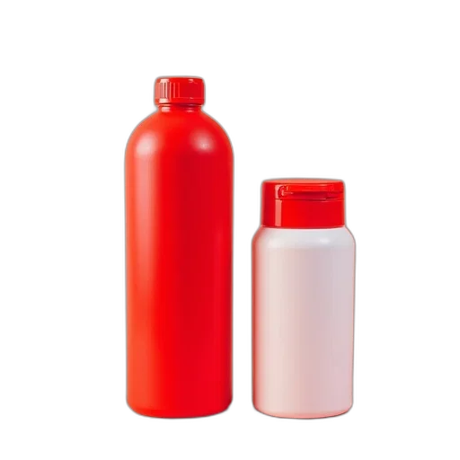 bottle, weapon, 3d render, photorealistic transparent PNG cut-out