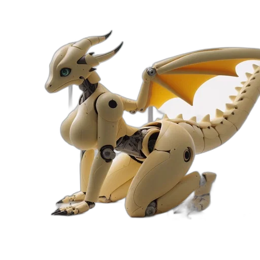 dragon, 3d render, concept art, fantasy art transparent PNG cut-out