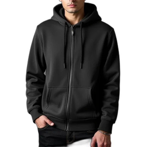 jacket, staff, photorealistic, 3d render transparent PNG cut-out