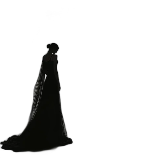 dress, crown, hat, staff transparent PNG cut-out