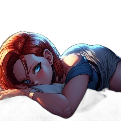 comic book art, concept art, cartoon, anime transparent PNG cut-out