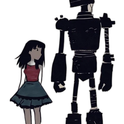 robot, dress, weapon, concept art transparent PNG cut-out