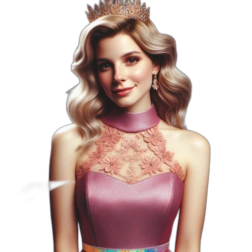 crown, jewelry, dress, hair transparent PNG cut-out