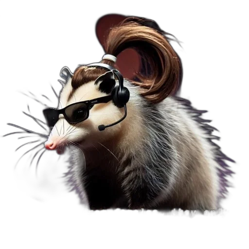 animal, hair, creature, cartoon transparent PNG cut-out