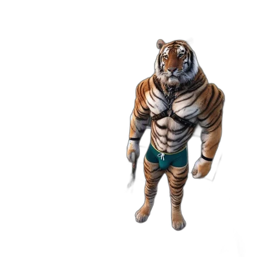 animal, creature, 3d render, concept art transparent PNG cut-out