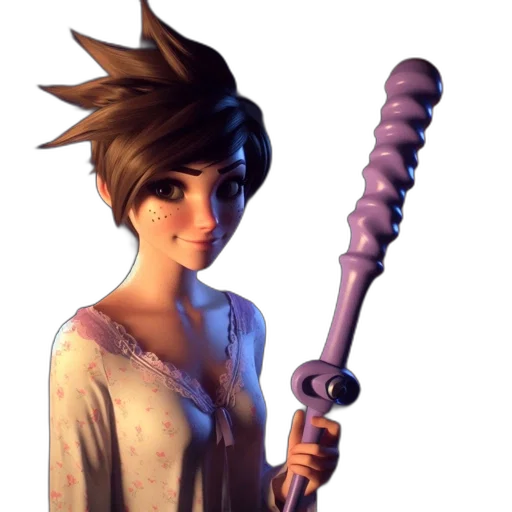 staff, sword, weapon, hair transparent PNG cut-out