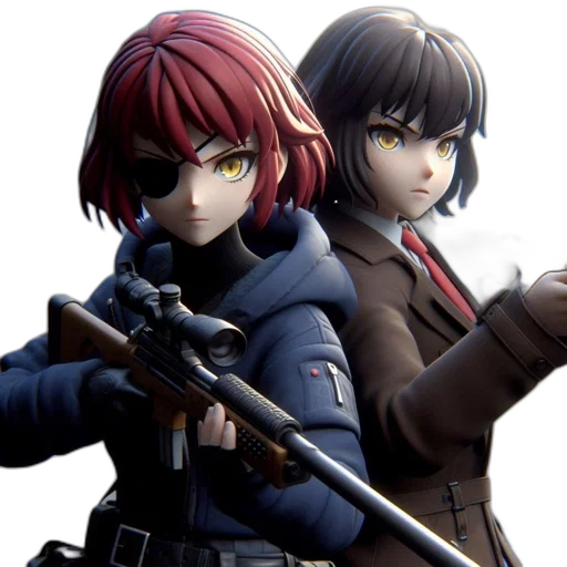 weapon, jacket, concept art, 3d render transparent PNG cut-out