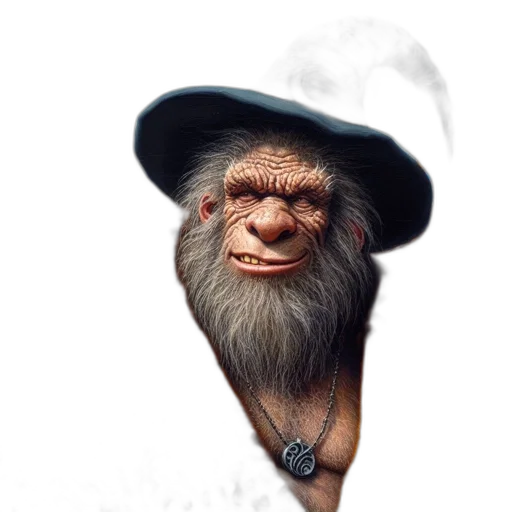 hat, animal, face, creature transparent PNG cut-out