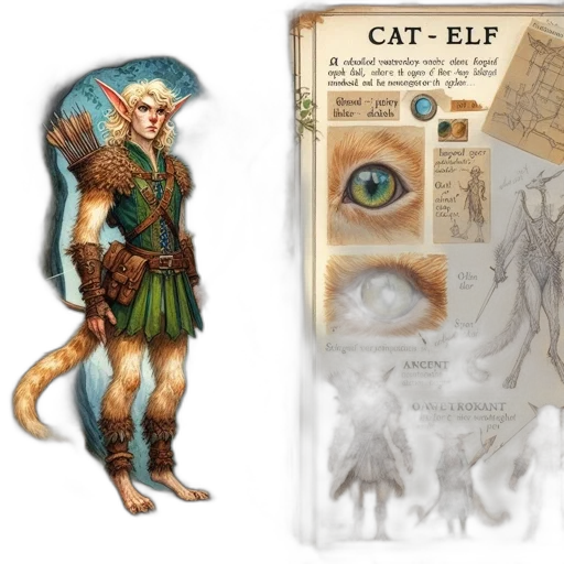 concept art, fantasy art, earth tones, illustrated transparent PNG cut-out