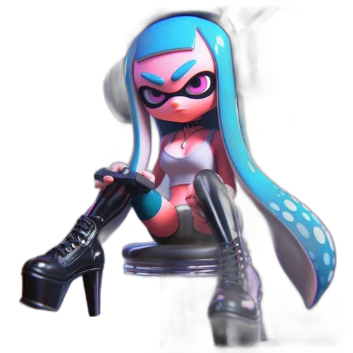 weapon, dress, robot, staff transparent PNG cut-out