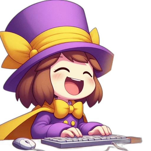 staff, hat, pixel art, fantasy art transparent PNG cut-out