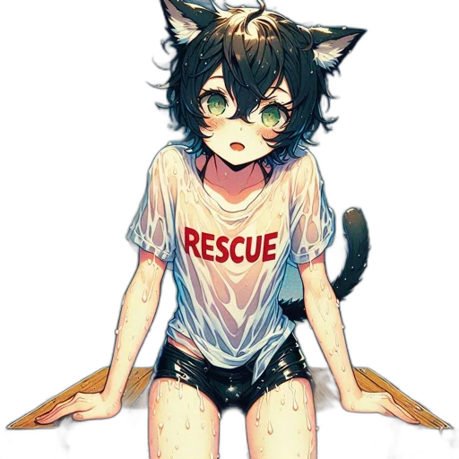 animal, creature, anime, pixel art transparent PNG cut-out