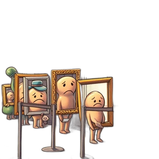face, robot, dress, pixel art transparent PNG cut-out