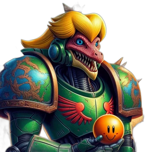 dragon, mask, robot, creature transparent PNG cut-out