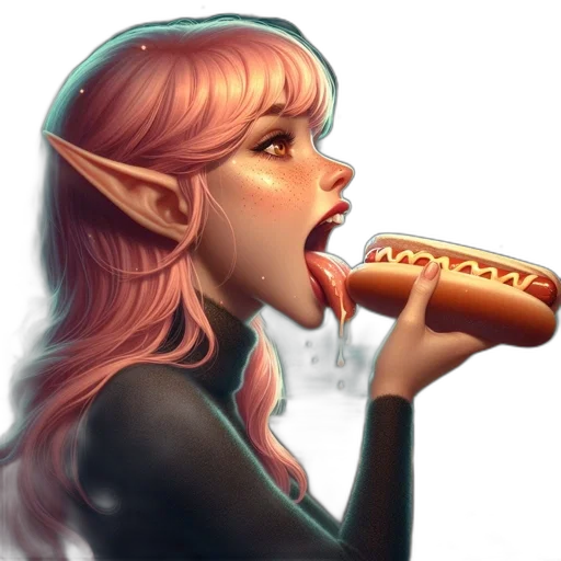 food, fantasy art, concept art, pixel art transparent PNG cut-out