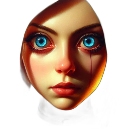 face, mask, jewelry, robot transparent PNG cut-out