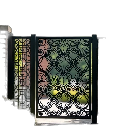 green, monochrome, metal, laser transparent PNG cut-out