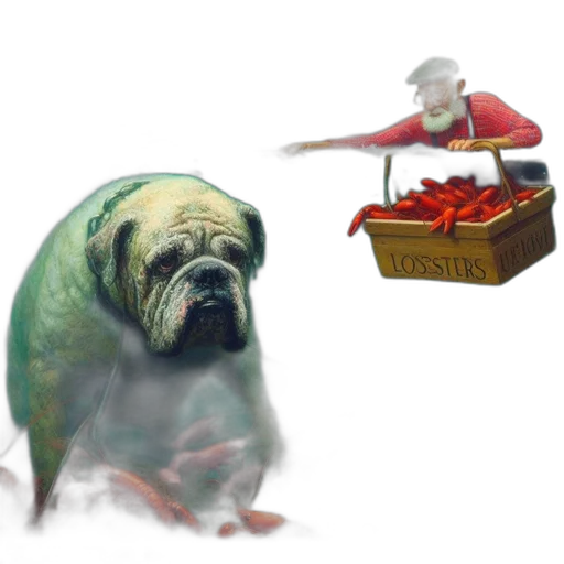 creature, animal, food, concept art transparent PNG cut-out