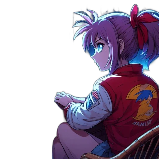 jacket, weapon, dragon, creature transparent PNG cut-out