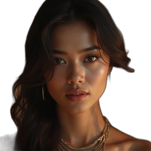 jewelry, face, crown, hair transparent PNG cut-out