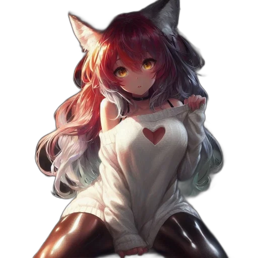 dress, creature, animal, staff transparent PNG cut-out