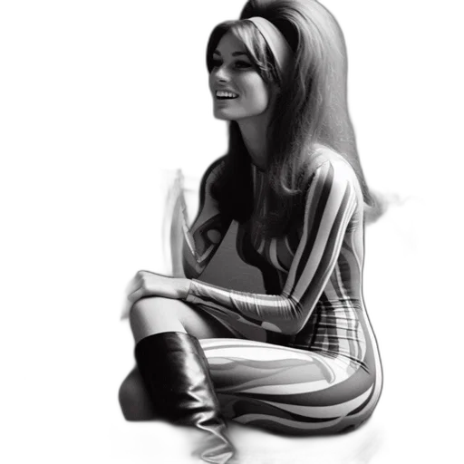 dress, face, hair, comic book art transparent PNG cut-out