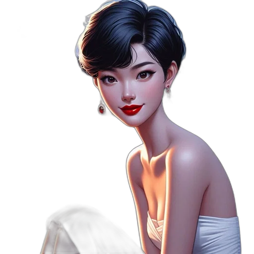 dress, photorealistic, fantasy art, concept art transparent PNG cut-out