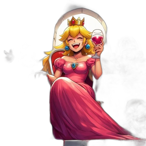 crown, dress, staff, concept art transparent PNG cut-out