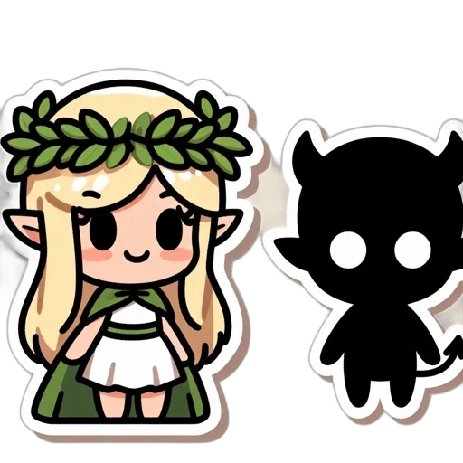 pixel art, concept art, anime, cartoon transparent PNG cut-out
