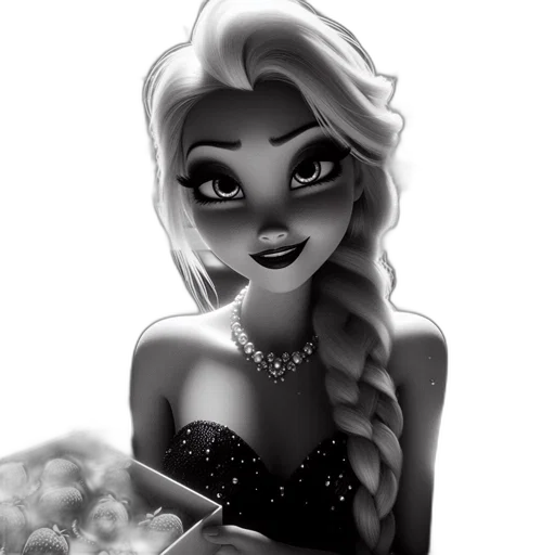 jewelry, dress, cartoon, fantasy art transparent PNG cut-out