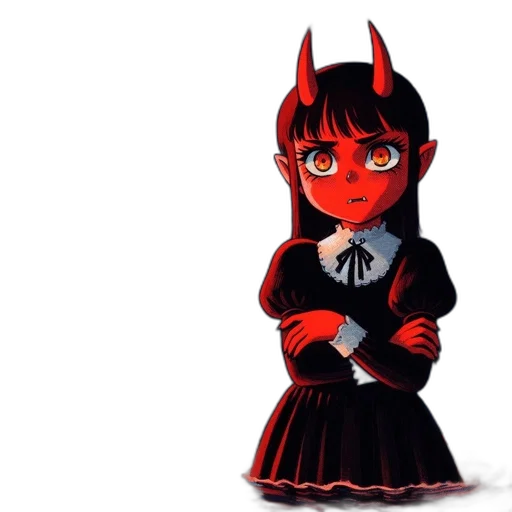 mask, creature, dress, staff transparent PNG cut-out