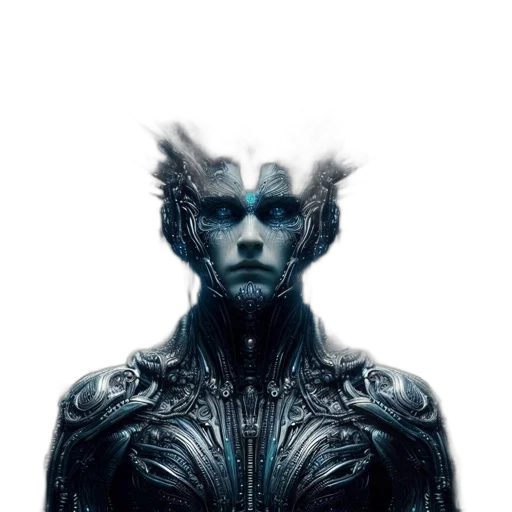 robot, face, creature, mask transparent PNG cut-out