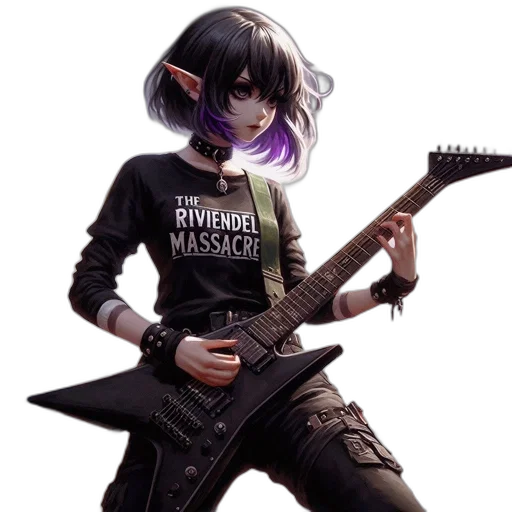 weapon, jacket, staff, concept art transparent PNG cut-out