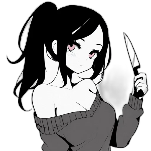weapon, staff, sword, face transparent PNG cut-out