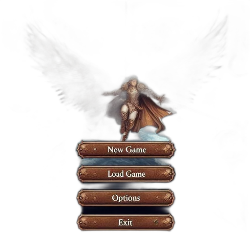 staff, fantasy art, concept art, pixel art transparent PNG cut-out