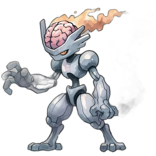 robot, creature, concept art, comic book art transparent PNG cut-out