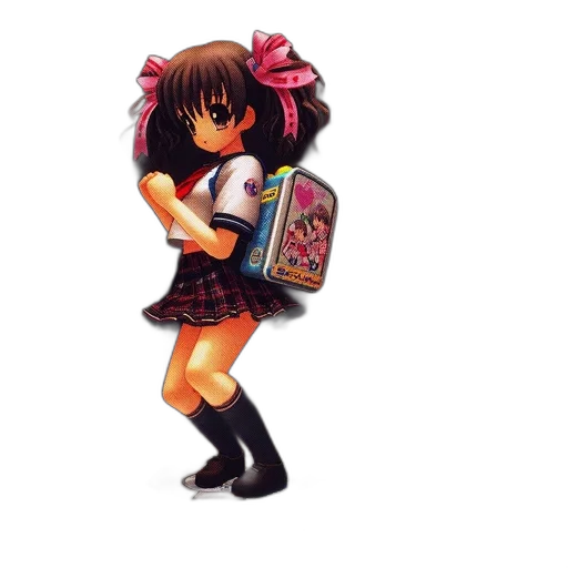 dress, pixel art, anime, vaporwave transparent PNG cut-out