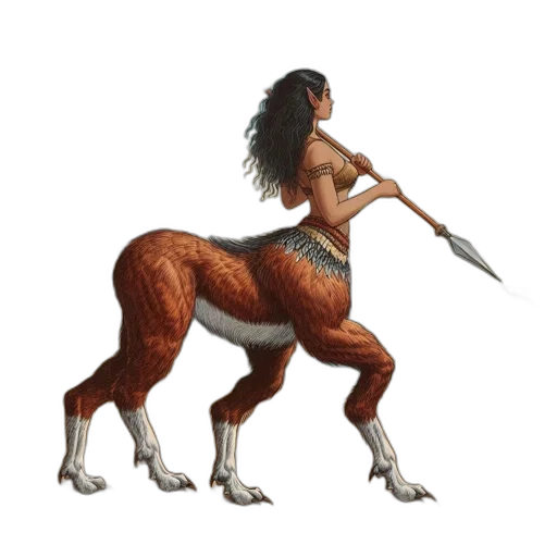 animal, creature, dragon, staff transparent PNG cut-out